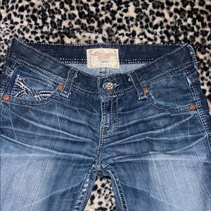 Big Star “Sophie” Medium Blue Boot Cut Jeans